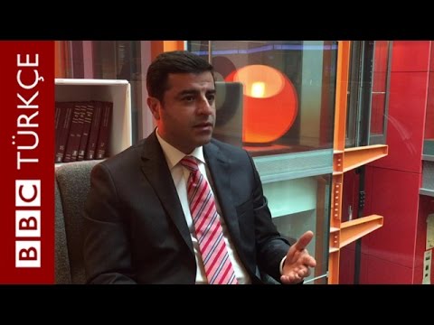 Demirtaş: Sırtımızı PKK'ye dayamıyoruz - BBC TÜRKÇE