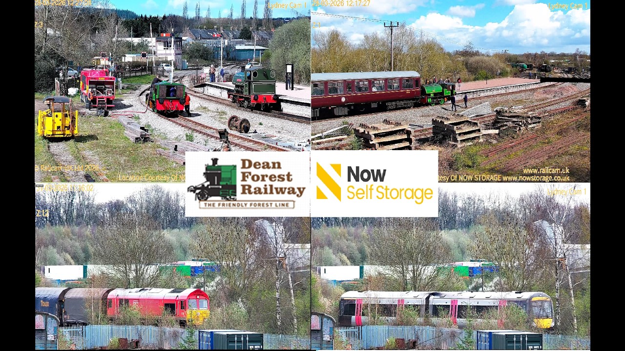 Live webcam view of Dean Forest Railway Junction