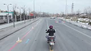 Sancaktepe motorsiklet eğitim alanı