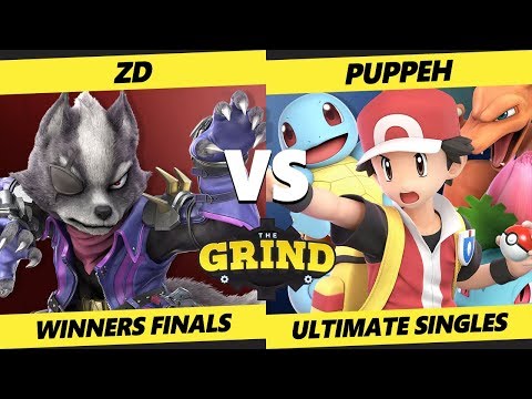 Smash Ultimate Tournament - ZD (Wolf) Vs. Puppeh (Pokemon Trainer) The Grind 85 SSBU Winners Finals