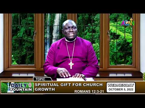 DAILY FOUNTAIN FOR OCTOBER 5, 2022-THE RT. REVD DR. OLUKAYODE ADEGBOGU