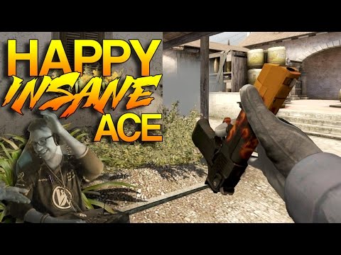 CS:GO - Happy INSANE Deagle Eco Ace!