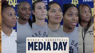 Media Day Press Conference (10.15.25) | Notre Dame Women’s Basketball
