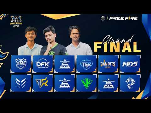 [🔴LIVE] DF+ INGUILD WEEKLY CHAMPIONSHIP SEASON-13 | GRAND FINAL || FREE FIRE ⚔️