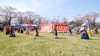 2025年4月19日「第22回桜流鏑馬 開会セレモニー 流鏑馬立射演武披露」