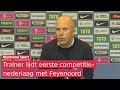 Slot ziet Feyenoord terecht verliezen van FC Utrecht: 'We waren niet goed aan de bal'