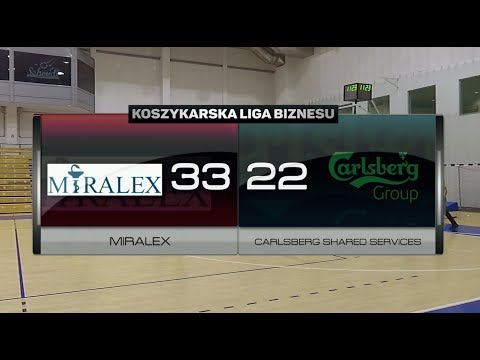 Mralex vs Carlsberg Shared Services - II kolejka - 1 Liga Poznań - Koszykarska Liga Biznesu