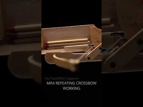 How Repeating Mini Crossbow Work  🏹