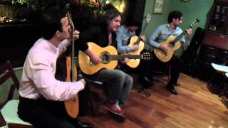 Guitarra replicada de Mangore - Rolando Chaparro y Mbaraka Trio - Danza paraguaya