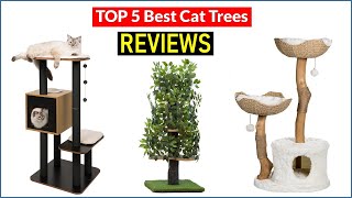 ✅ BEST 5 Cat Trees  Reviews | Top 5 Best Cat Trees  - Buying