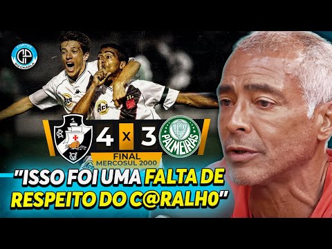 ROMÁRIO CONTA HISTÓRIA EXCLUSIVA DO VASCO E PALMEIRAS