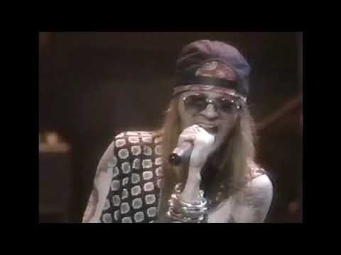 Tom Petty ft. Axl Rose (1989) "Free Fallin'" + "Heartbreak Hotel" [Live-TV]
