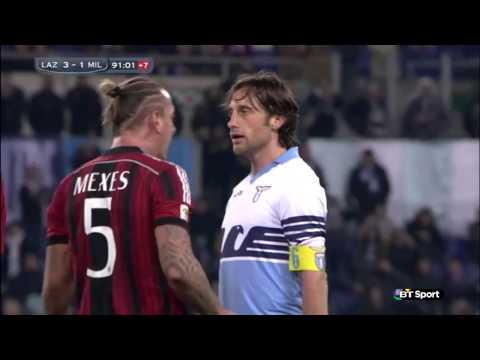 Bonkers! Mexes Loses The Plot After Red Card
