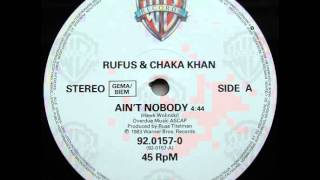 Rufus &amp; Chaka Khan ‎– Ain&#39;t Nobody (12&#39;&#39; Maxi-Single )