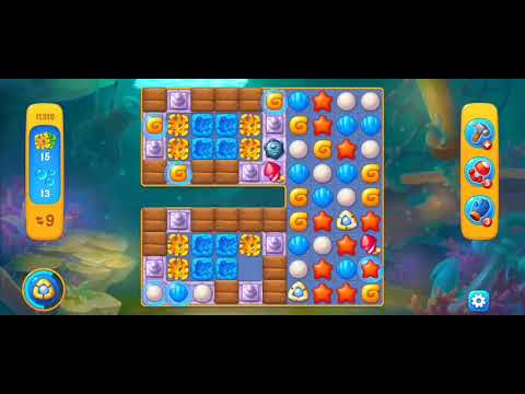 Fishdom Easy Level 11318 (with ingame lightning booster) @choraelmin