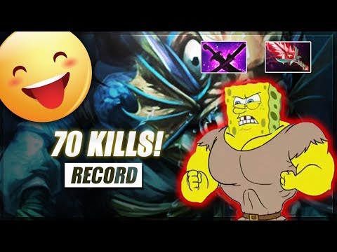 Dota Record! Slark 70 kills! | Dota 2 Highlights
