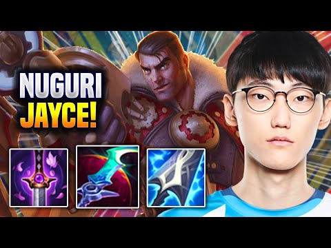 NUGURI IS SO GOOD WITH JAYCE! - DK Nuguri Plays Jayce Top vs Tryndamere! | Season 2022