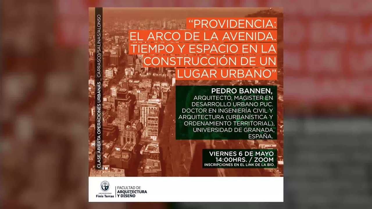 Providencia: el arco de la avenida | Facultad de Arquitectura y Diseño – U. Finis Terrae