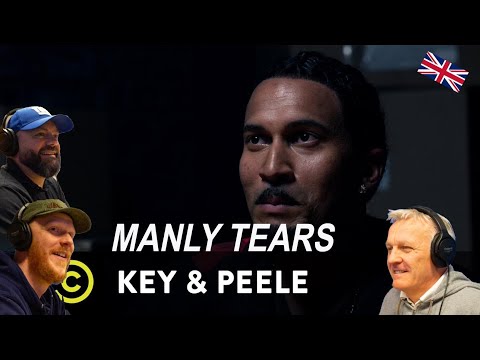 Key & Peele - Manly Tears REACTION!! | OFFICE BLOKES REACT!!