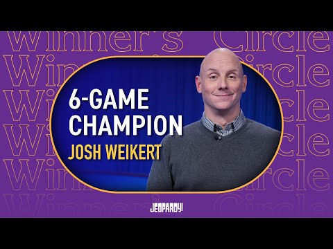 Josh Weikert's Jeopardy! Journey | Winners Circle | JEOPARDY!