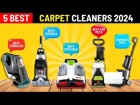 The 5 Best Carpet Cleaners of 2024