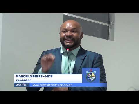  SESSÃO DIA 01/09/2025 – PRONUNCIAMENTO DO VEREADOR MARCELO PIRES