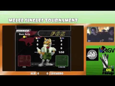 (Melee) 4 Stock Friday 3  ALP vs Lechero
