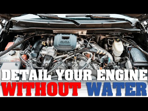 How to clean your engine without water