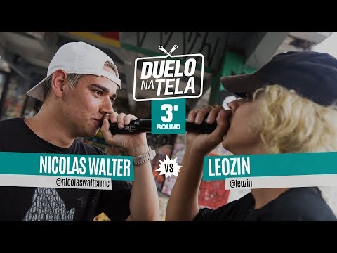 Nicolas Walter vs Leozin (3º Round) l Duelo na Tela #40 l Batevolta