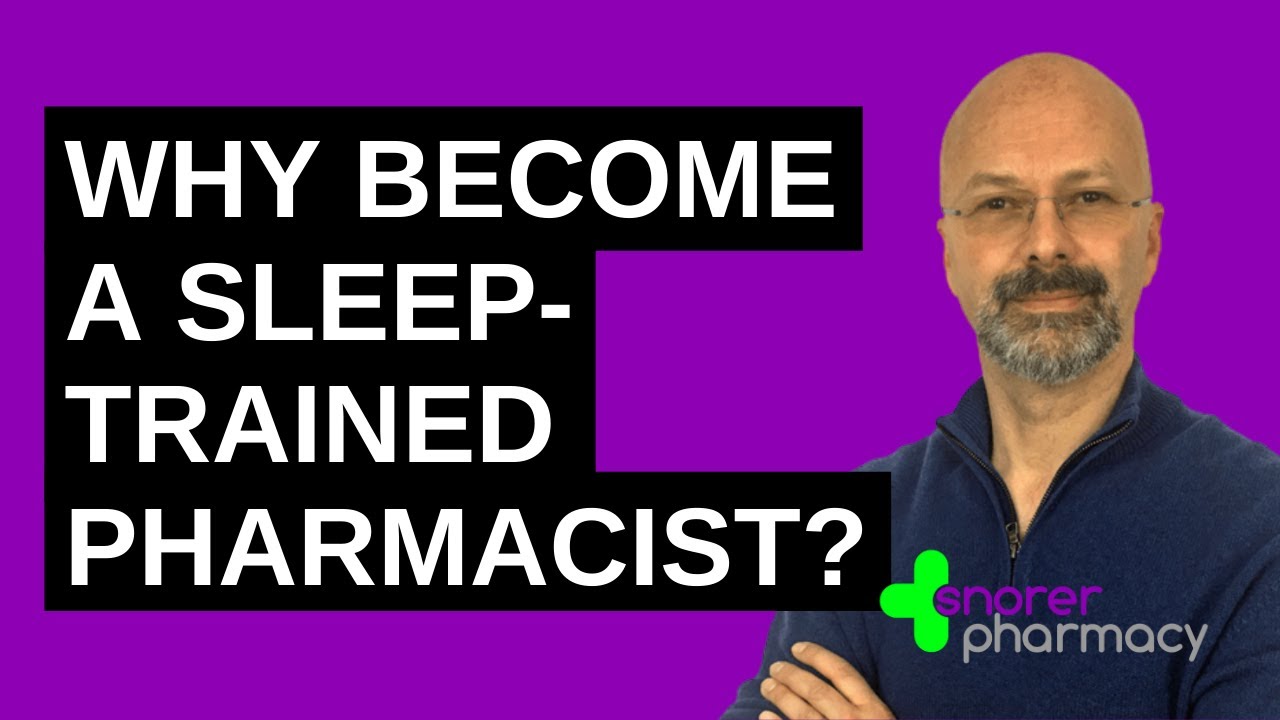Sleep-trained pharmacist?