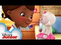 Lambie Practices Social Distancing! | Doc McStuffins | Disney Junior
