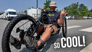Trying a Handcycle for the First Time! | RAMP x Bike-On Adaptive Cycling Day