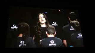 Julia Dale sings “Imagine”