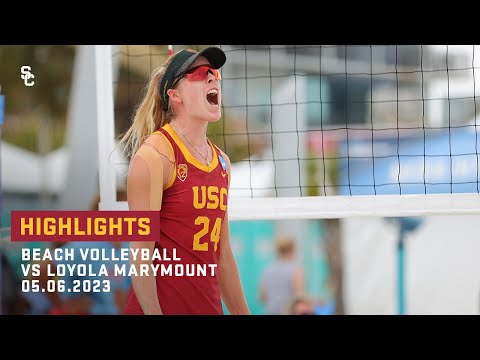 Beach Volleyball - USC 3, LMU 1: Highlights (5/6/23)