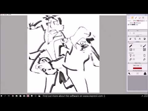 Inktober 2017.10.10 by Angela Wong using Expresii