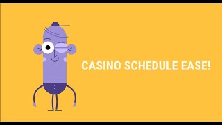 Casino Schedule Ease video