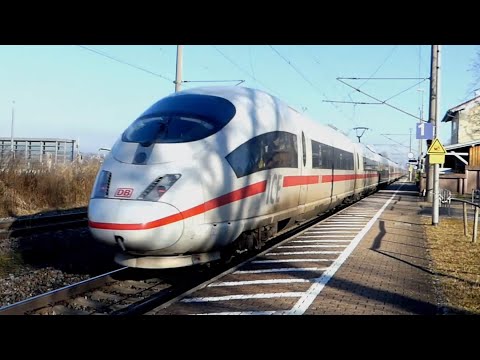 Durchfahrten mit max. 200 km/h in Diedorf | Augsburg - Ulm