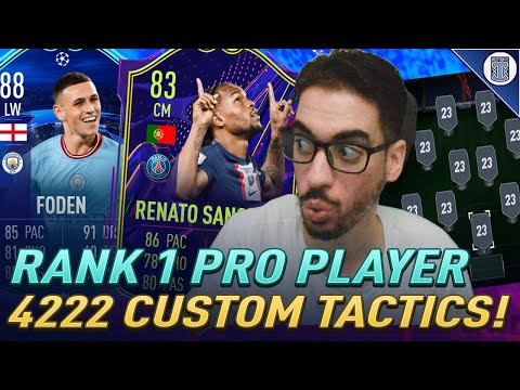 RANK 1 PRO META 4222 CUSTOM TACTICS FOR FIFA 23 ULTIMATE TEAM - BEST - FIFA 23 ULTIMATE TEAM