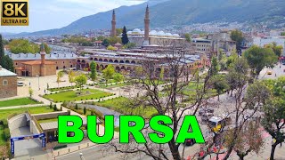 Bursa Ulu Cami |8K UHD| Bursa Tophane