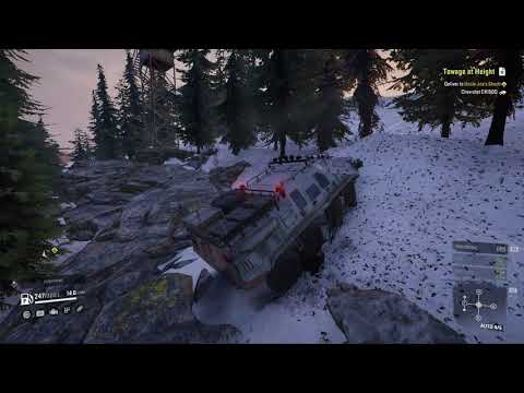 SnowRunner - TUZ 420 Unlocking Watchtower in Flooded Foothills