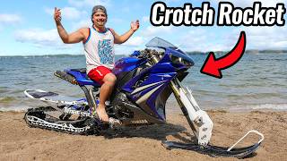 Crotch Rocket Water Skip!