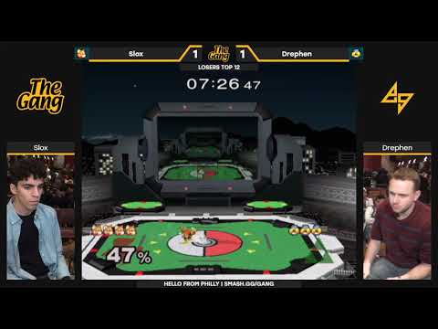 The Gang: Losers Top 12 — Slox (Fox) vs. Drephen (Sheik) — SSBM Singles