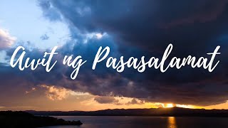 Awit ng Pasasalamat (Song of Praise) - Hope Filipino Worship (Lyrics)