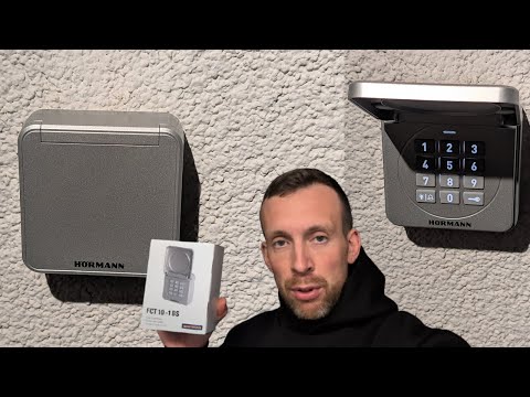 Hörmann Funk-Codetaster FCT 10-1 BS anlernen am ProMatic3 Garagentor