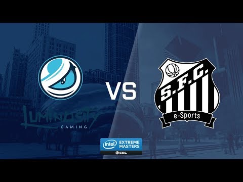 CS:GO -  Luminosity vs. Santos [Train] Map 2 - UB Ro8 - IEM Chicago 2018 SA Closed Qualifiers