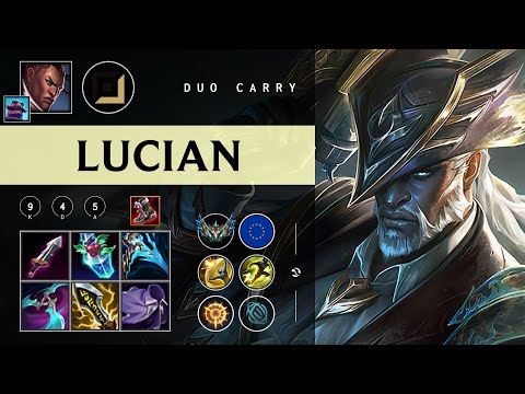 Lucian ADC vs Sivir - EUW Challenger Patch 26.01