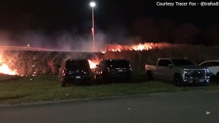No injuries following fire in Arrowhead parking lot after Sunday Night Football