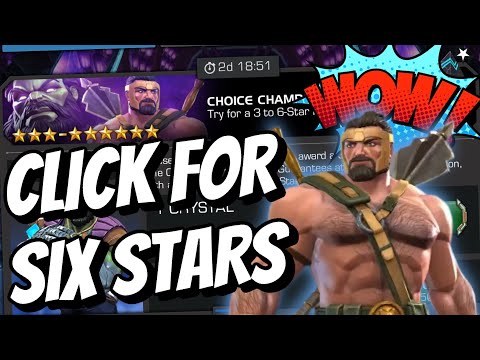 35x Awesome Hercules Cavalier Crystals OMG 6* Heaven in Marvel Contest of Champions