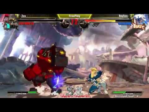 Shadow Session 06/15 - GGXrd 1.1 - Zou (Potemkin) Vs Baykou (Venom)