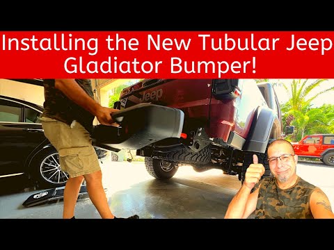 Installing the New Rough Country Tubular Jeep Gladiator Bumper